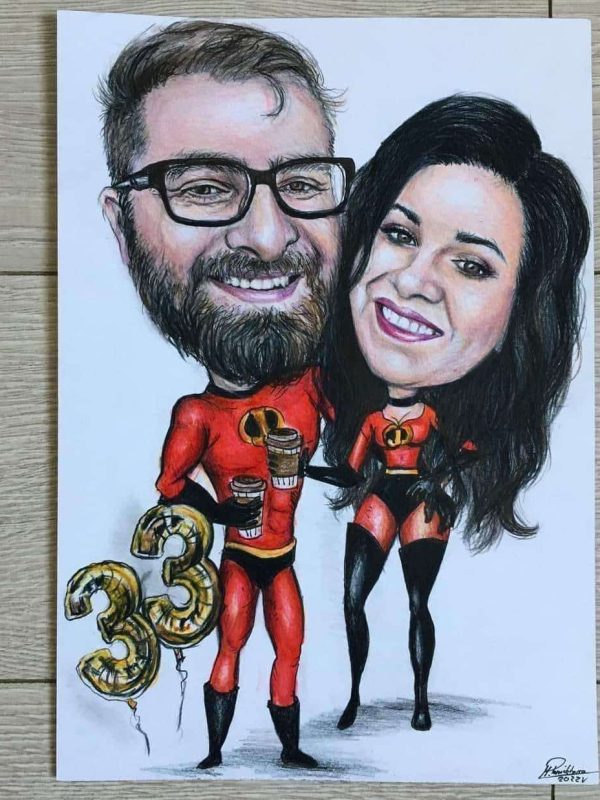 Portrety i karykatury 8